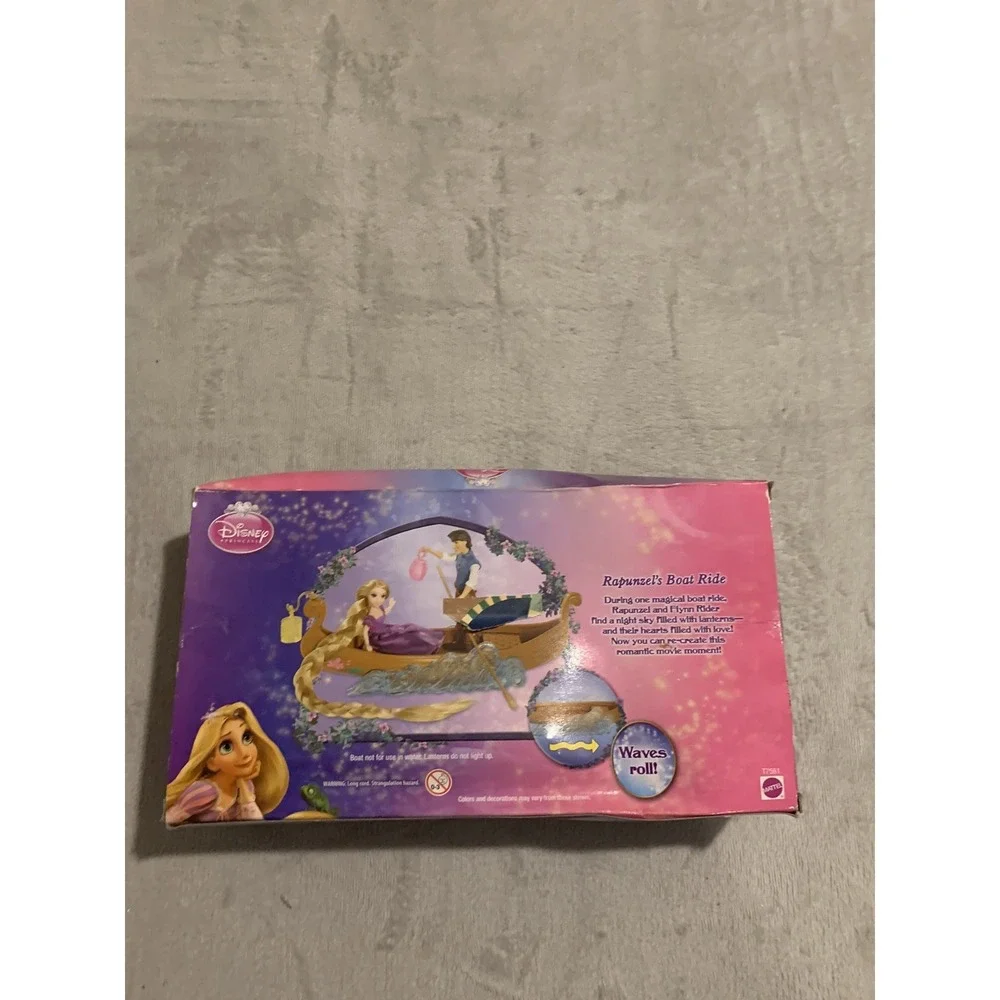 HTF 2010 Disney Rapunzel's Boat Ride w/ Flynn Rider NEW RETIRED Tangled Dolls